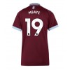 Aston Villa Ibrahim Mbaye #19 Hjemmedrakt Kvinner 2026-27 Kortermet